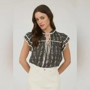 FLORAL SHEER TOP