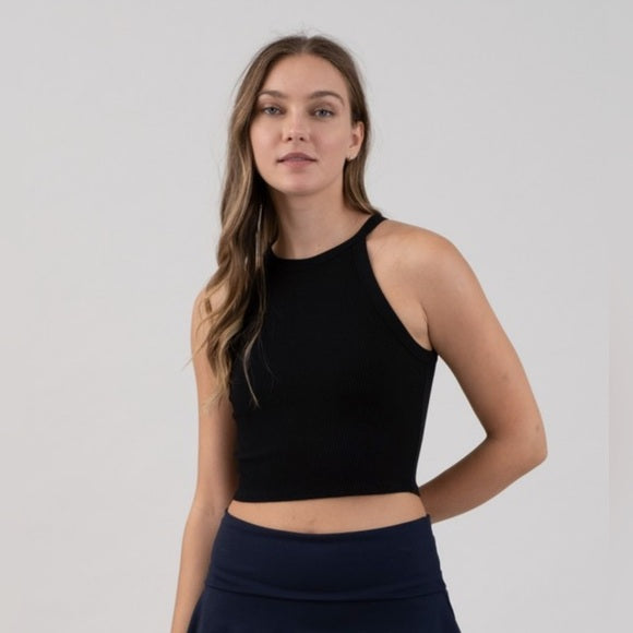 SUMMER KNIT CROP TOP